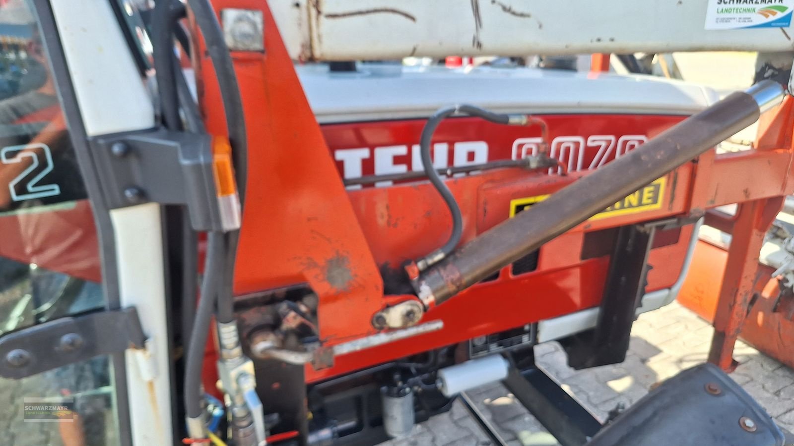 Traktor des Typs Steyr 8070 SK 2 (KK), Gebrauchtmaschine in Aurolzmünster (Bild 14)