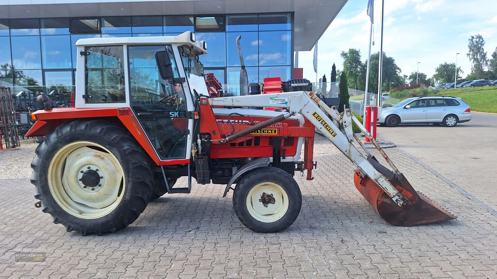 Traktor des Typs Steyr 8070 SK 2 (KK), Gebrauchtmaschine in Aurolzmünster (Bild 2)