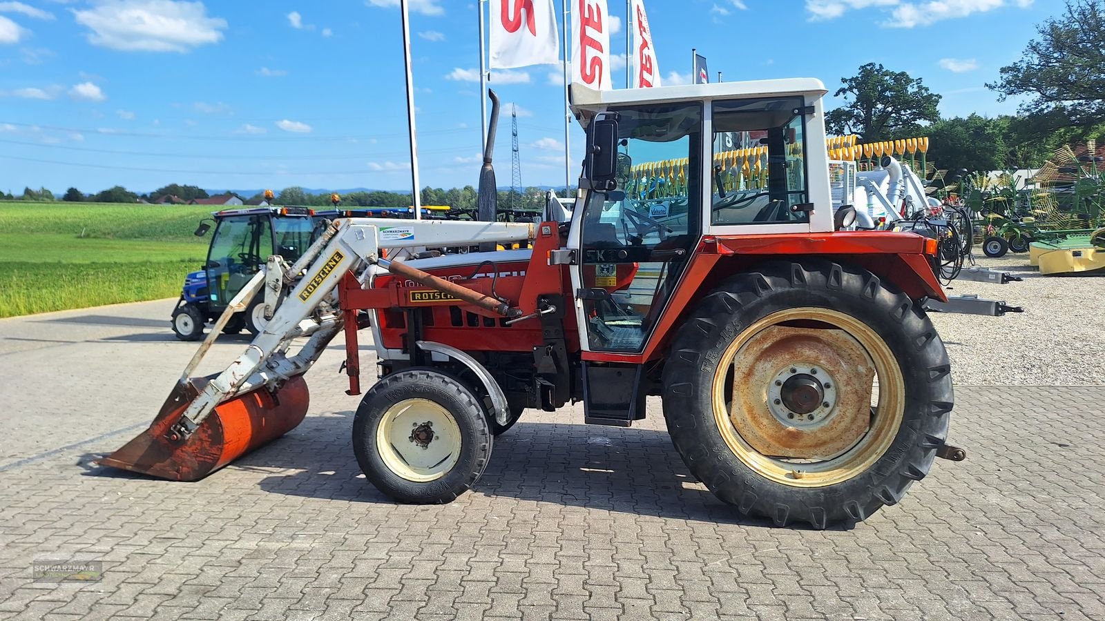 Traktor des Typs Steyr 8070 SK 2 (KK), Gebrauchtmaschine in Aurolzmünster (Bild 7)