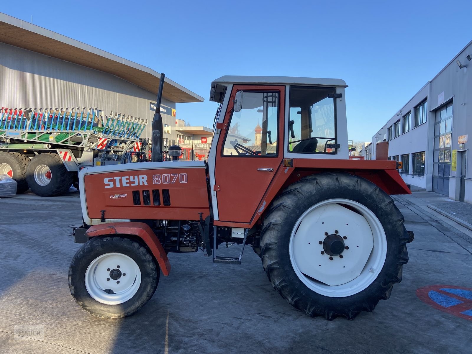 Traktor Türe ait Steyr 8070, Gebrauchtmaschine içinde Burgkirchen (resim 9)