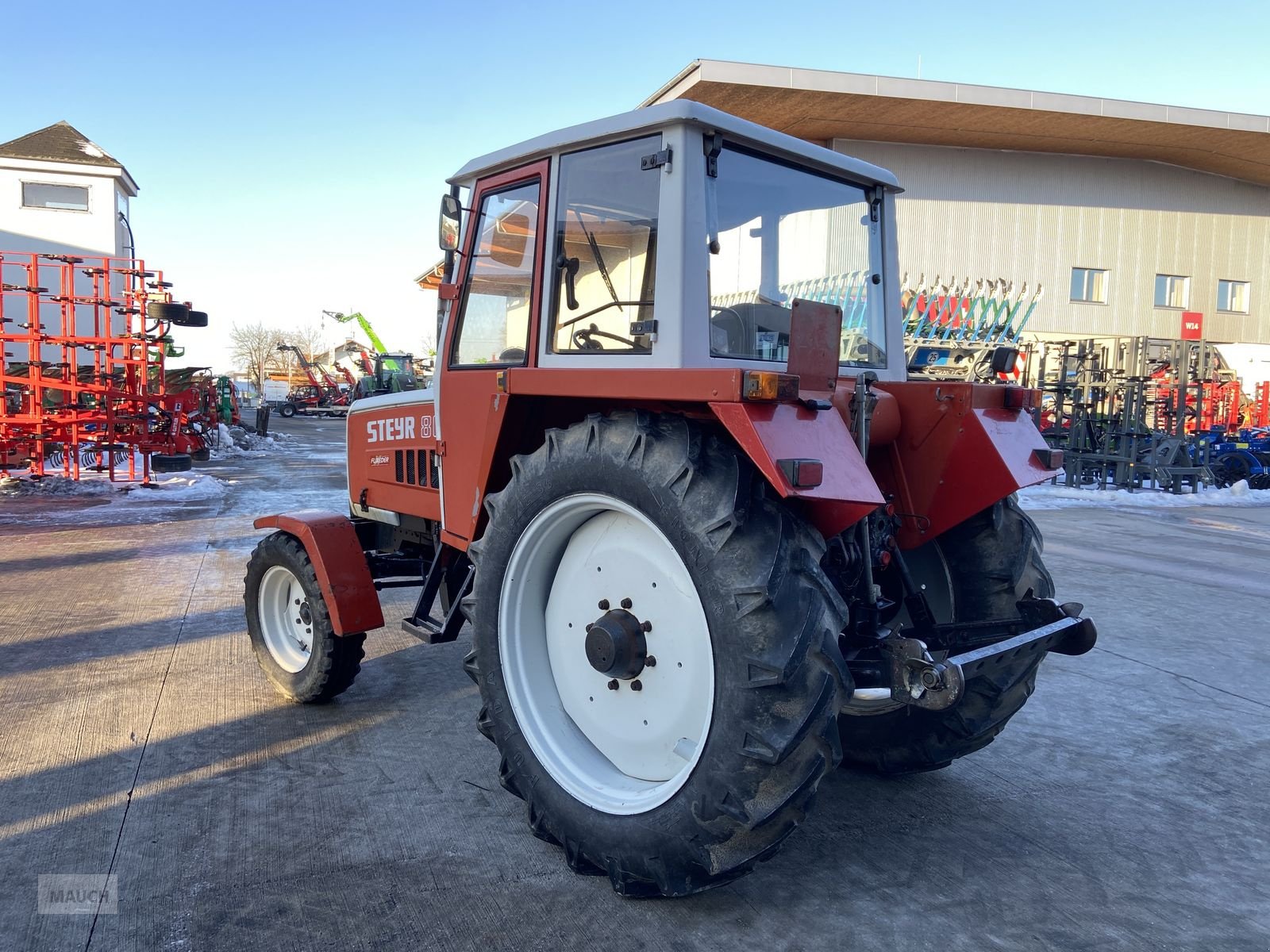 Traktor Türe ait Steyr 8070, Gebrauchtmaschine içinde Burgkirchen (resim 8)