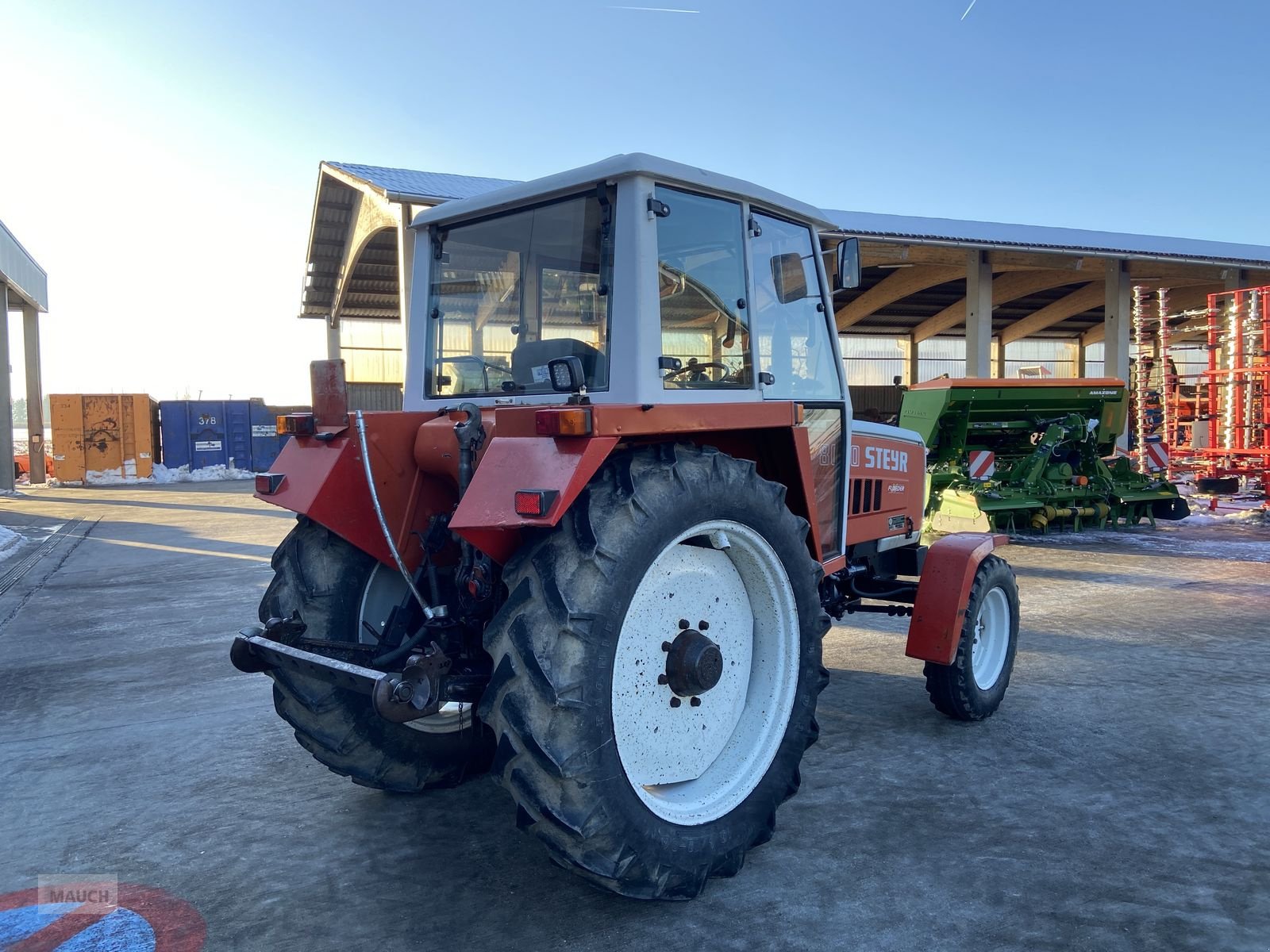 Traktor Türe ait Steyr 8070, Gebrauchtmaschine içinde Burgkirchen (resim 5)