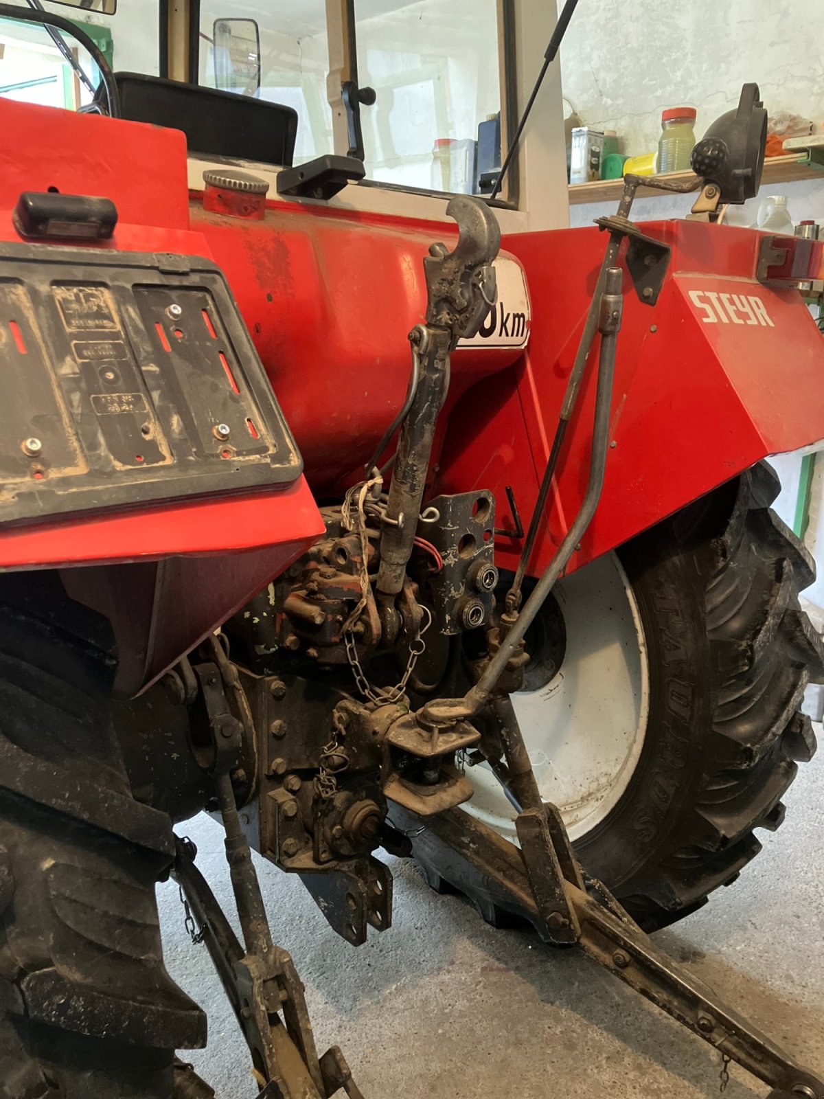 Traktor van het type Steyr 8070, Gebrauchtmaschine in Niederrußbach (Foto 3)