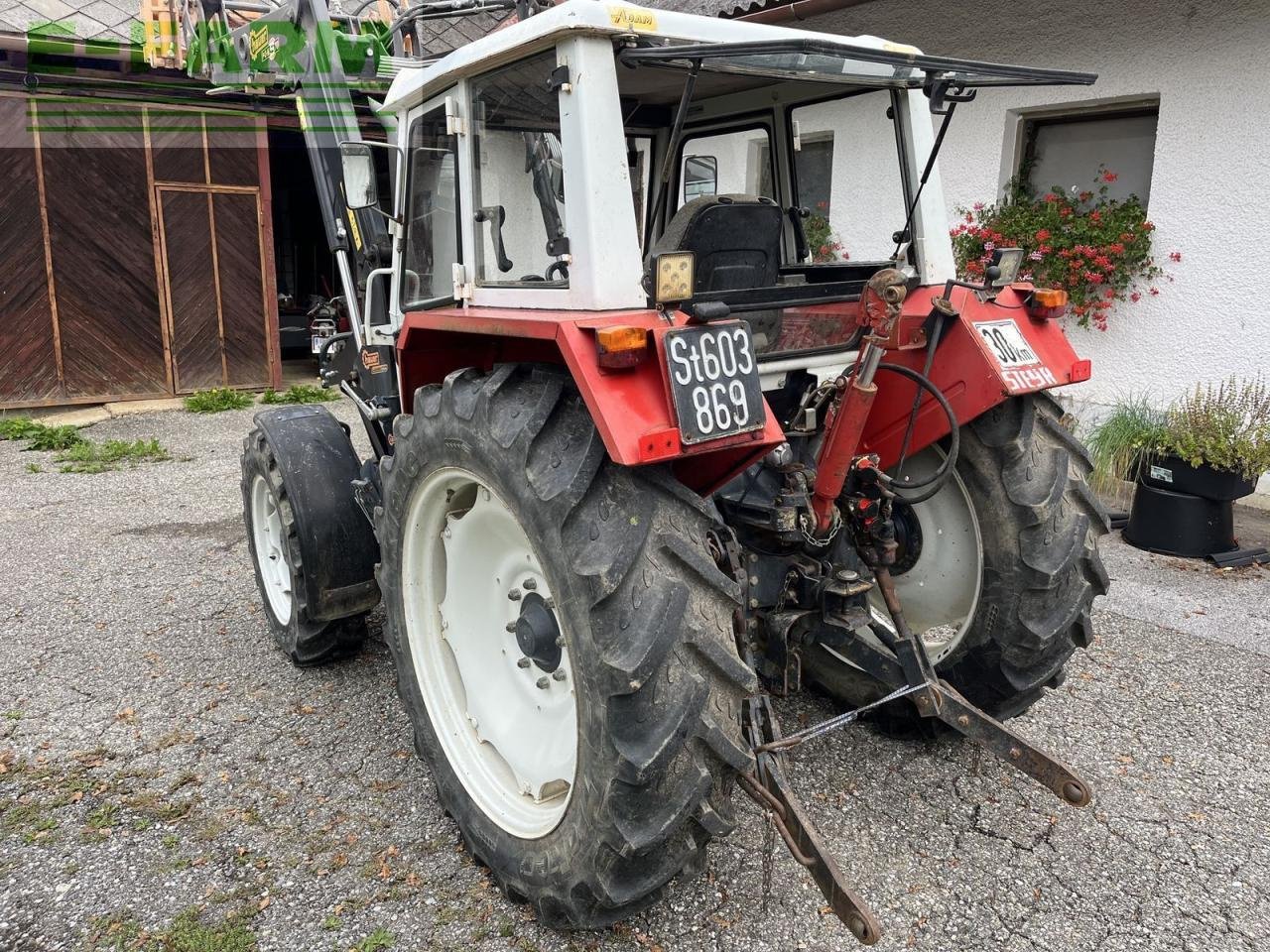 Traktor des Typs Steyr 8075 a, Gebrauchtmaschine in ILZ (Bild 4)