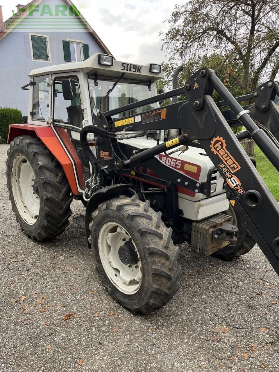 Traktor des Typs Steyr 8075 a, Gebrauchtmaschine in ILZ (Bild 6)