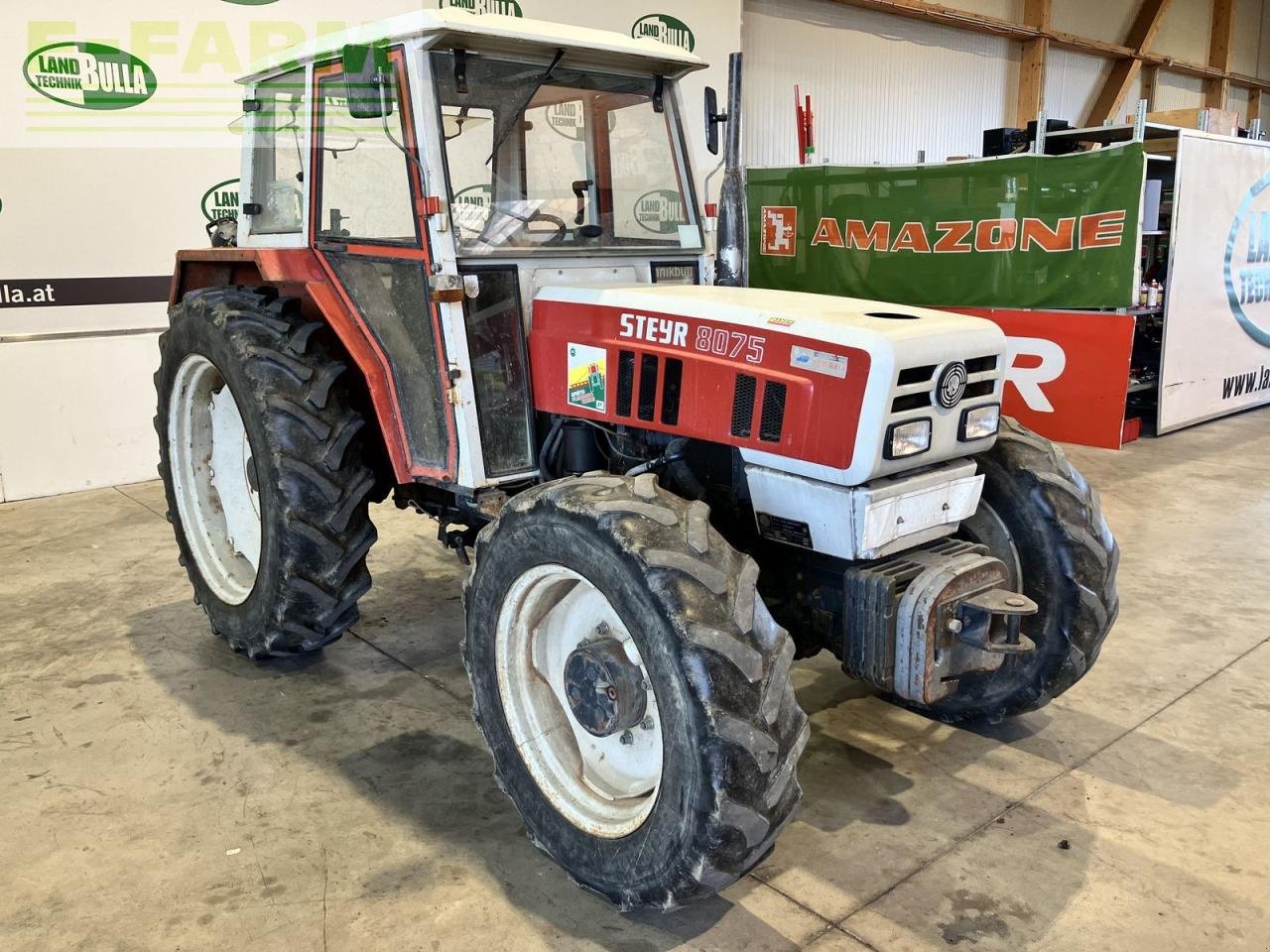 Traktor Türe ait Steyr 8075 a, Gebrauchtmaschine içinde Sierning (resim 2)