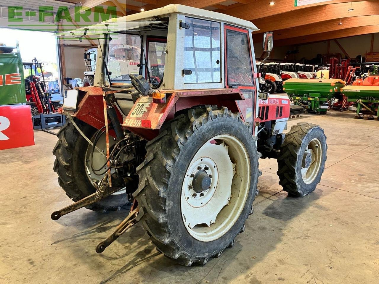 Traktor Türe ait Steyr 8075 a, Gebrauchtmaschine içinde Sierning (resim 3)