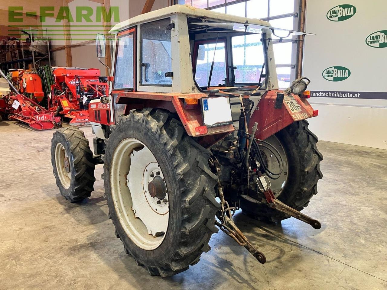 Traktor Türe ait Steyr 8075 a, Gebrauchtmaschine içinde Sierning (resim 4)