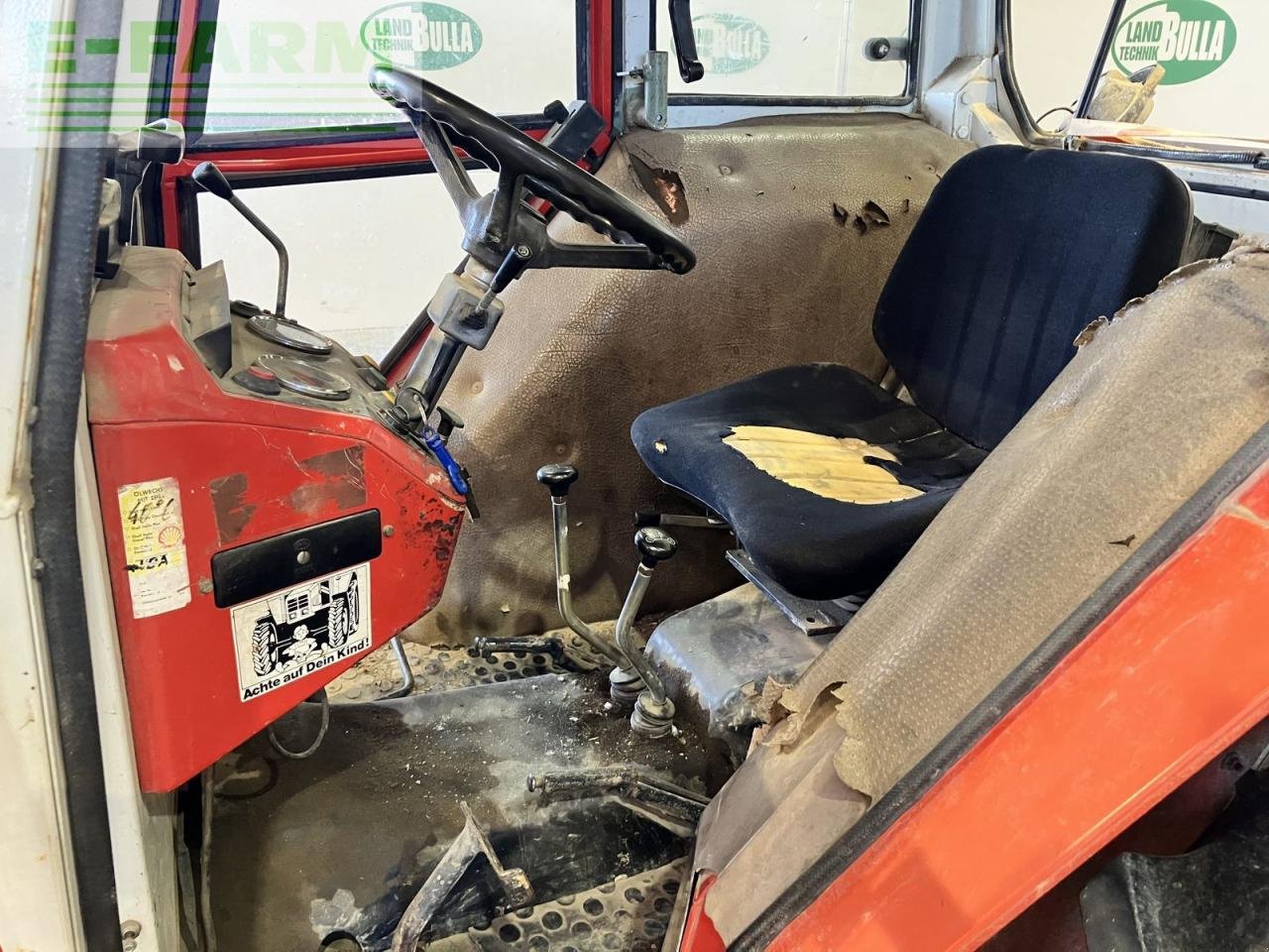 Traktor Türe ait Steyr 8075 a, Gebrauchtmaschine içinde Sierning (resim 11)