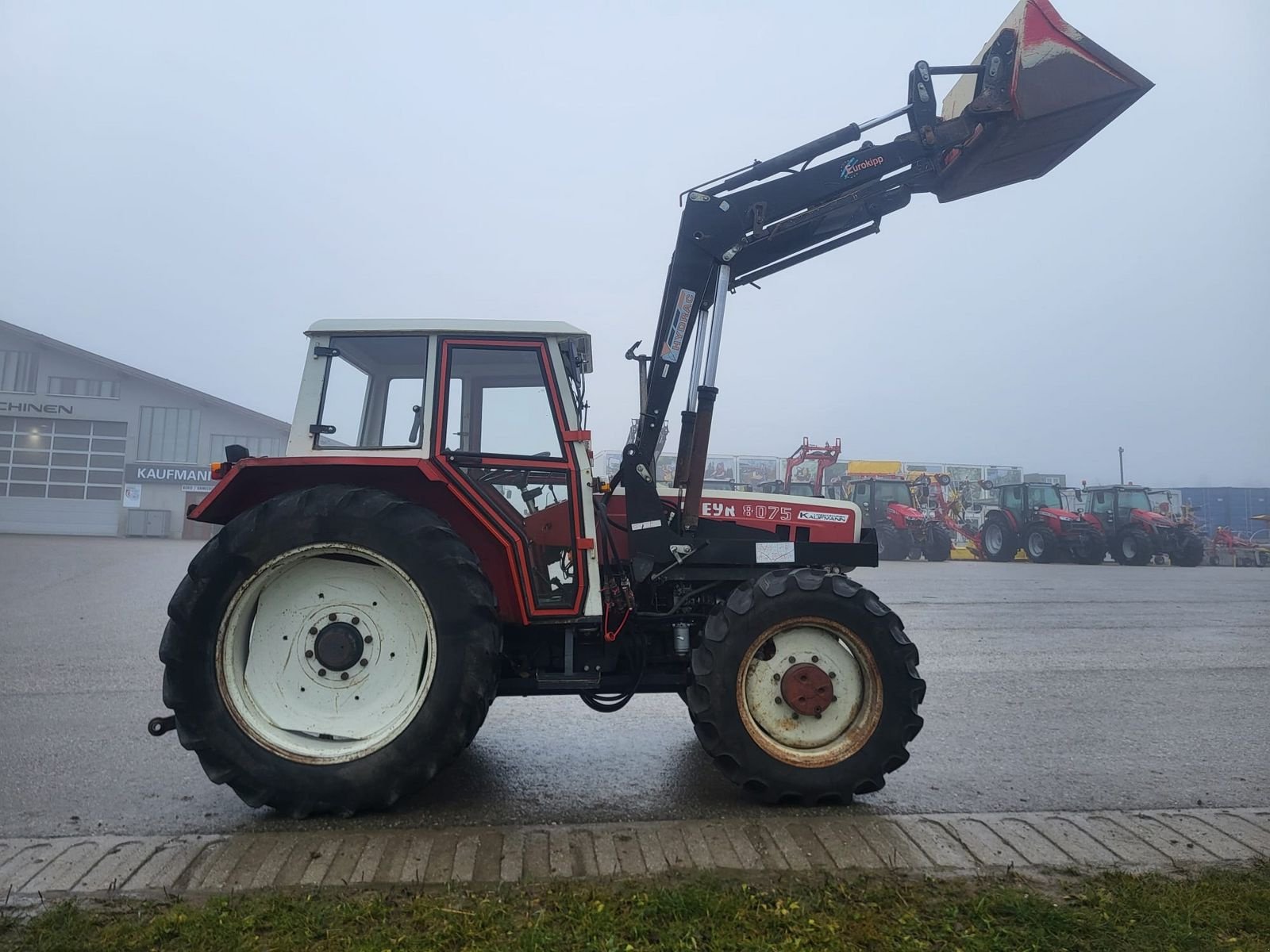 Traktor tip Steyr 8075 A, Gebrauchtmaschine in NATTERNBACH (Poză 12)