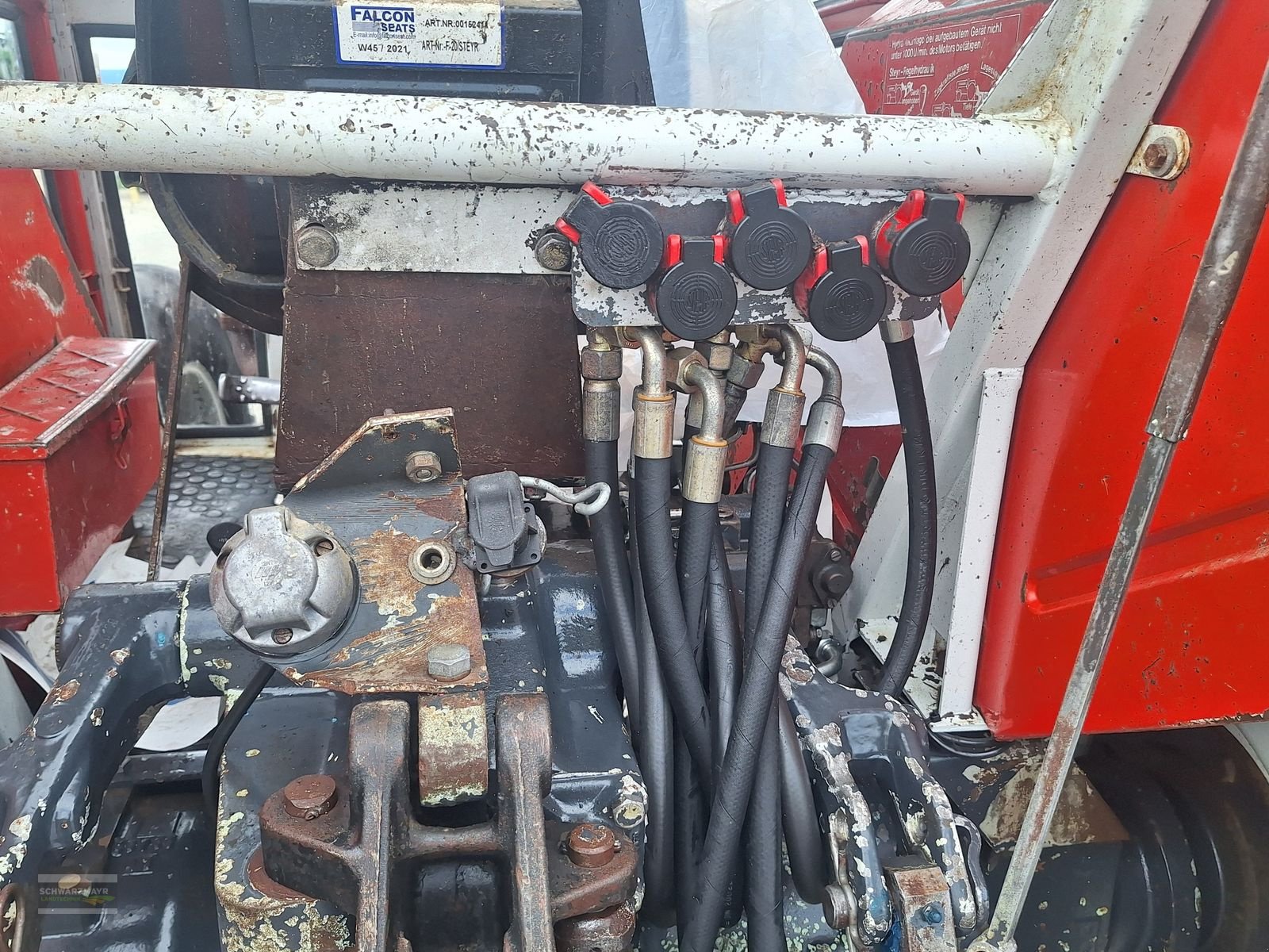 Traktor des Typs Steyr 8075 A, Gebrauchtmaschine in Gampern (Bild 10)