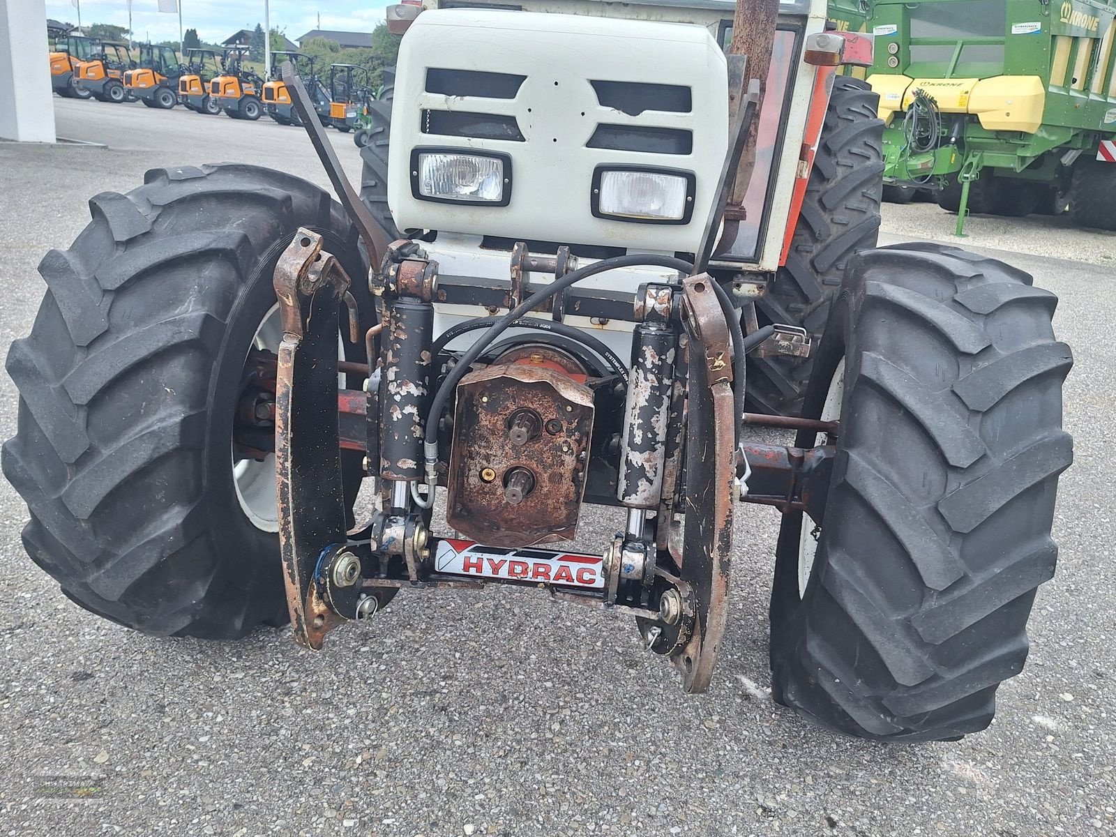 Traktor типа Steyr 8075 A, Gebrauchtmaschine в Gampern (Фотография 7)