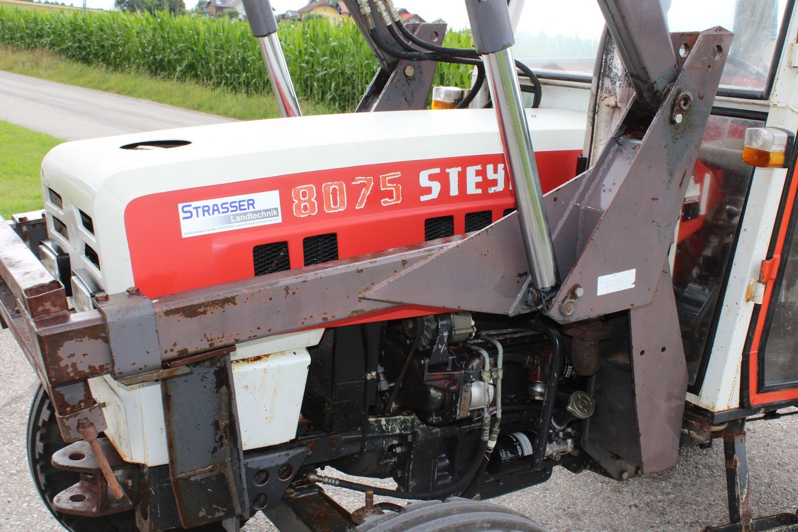 Traktor типа Steyr 8075, Gebrauchtmaschine в Neukirchen am Walde  (Фотография 4)