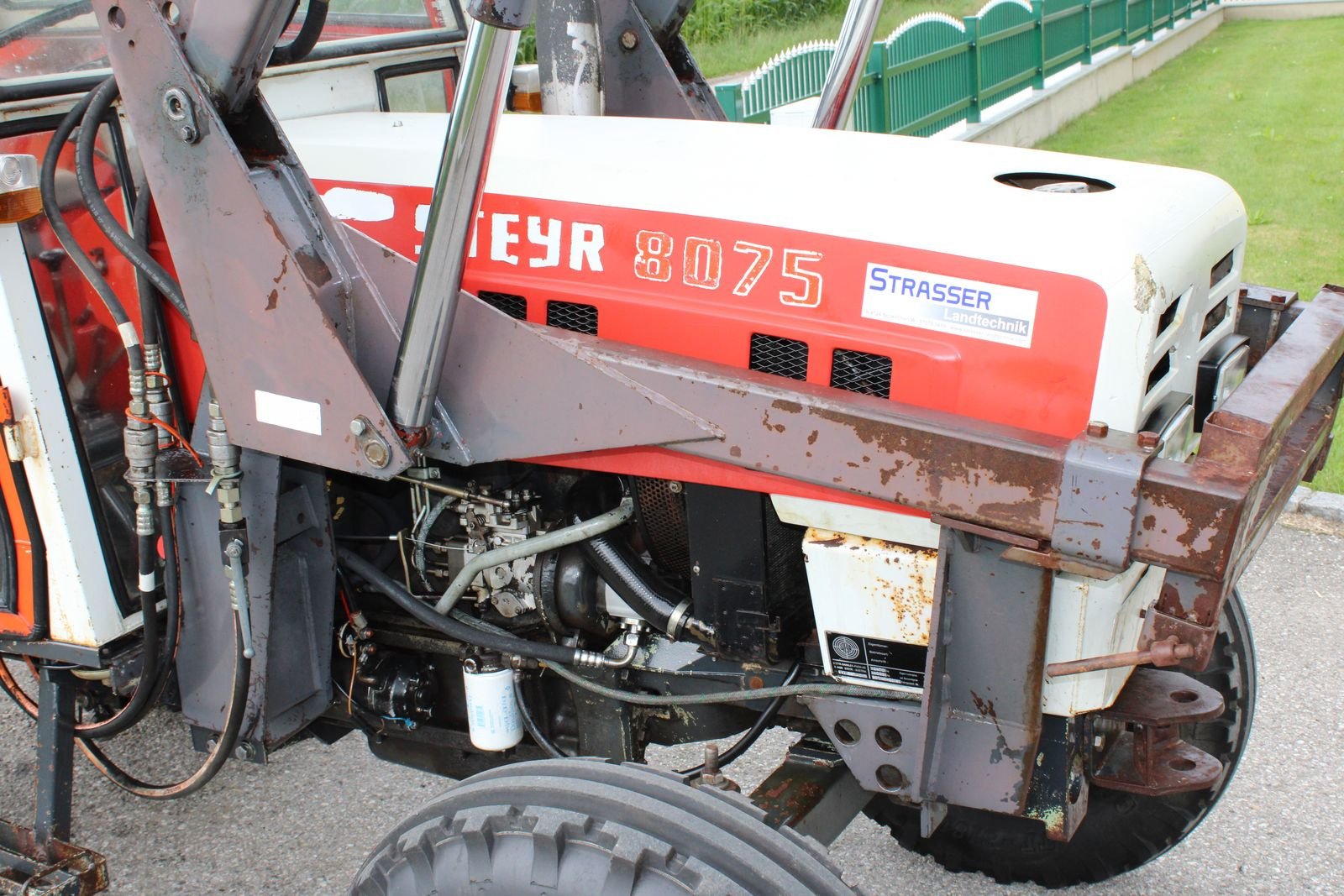 Traktor типа Steyr 8075, Gebrauchtmaschine в Neukirchen am Walde  (Фотография 5)