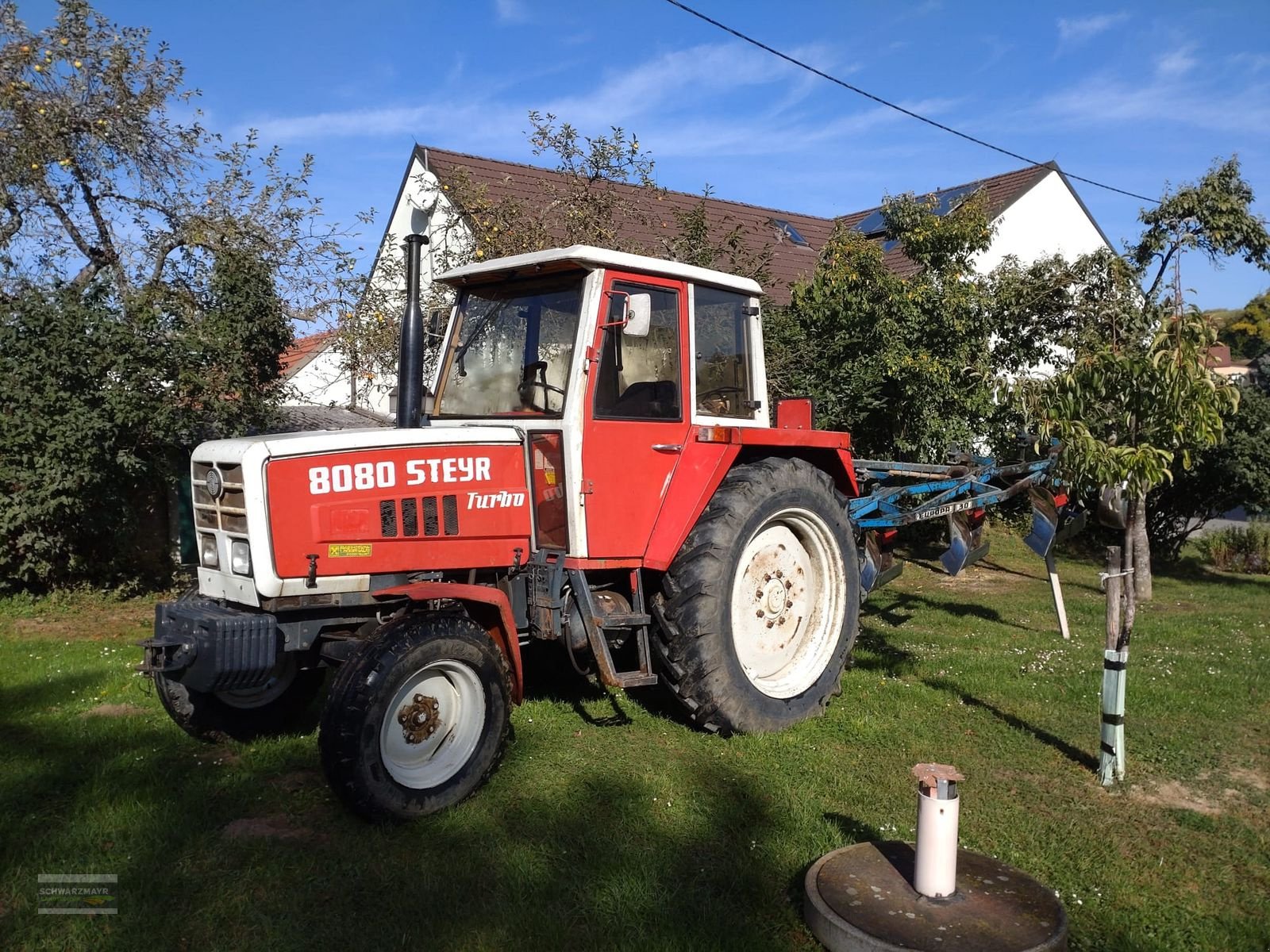 Traktor des Typs Steyr 8080 A, Gebrauchtmaschine in Aurolzmünster (Bild 4)
