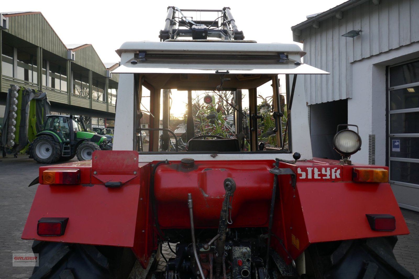 Traktor του τύπου Steyr 8080 inkl. Frontlader, Gebrauchtmaschine σε Dorfen (Φωτογραφία 9)