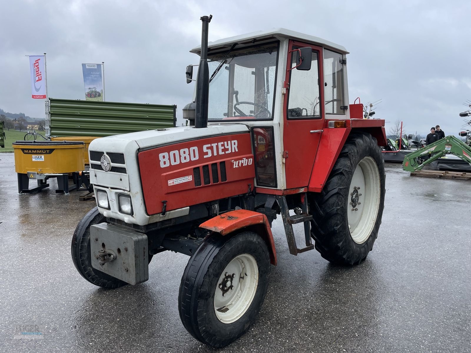 Traktor типа Steyr 8080 SK1, Gebrauchtmaschine в Niederkappel (Фотография 7)