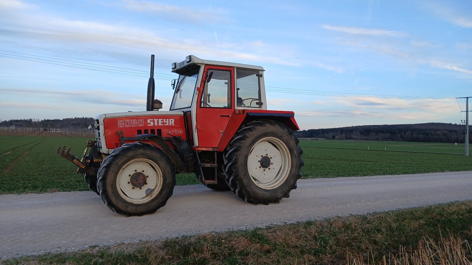 Traktor типа Steyr 8080, Gebrauchtmaschine в Greding (Фотография 5)