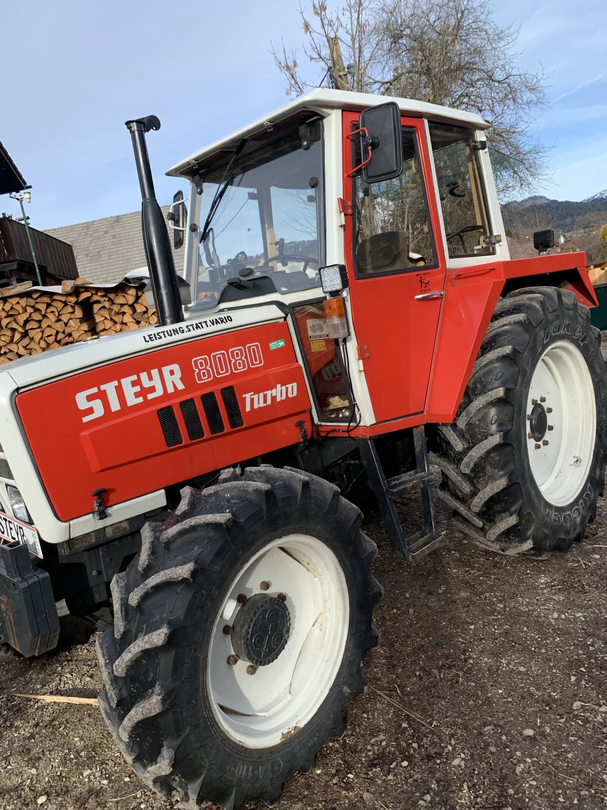 Traktor des Typs Steyr 8080, Gebrauchtmaschine in lauterach (Bild 2)