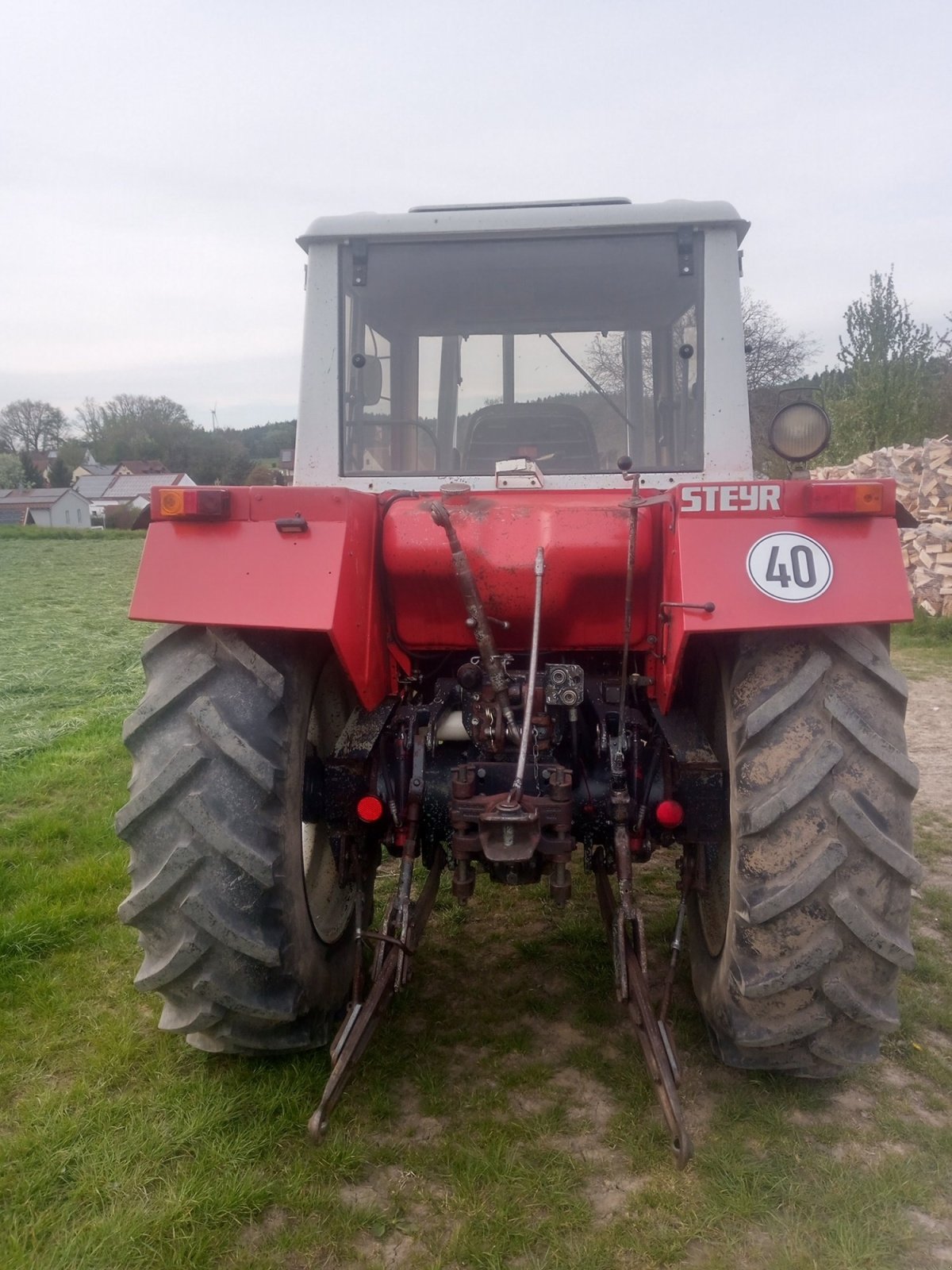 Traktor del tipo Steyr 8080, Gebrauchtmaschine In Scheyern (Immagine 3)