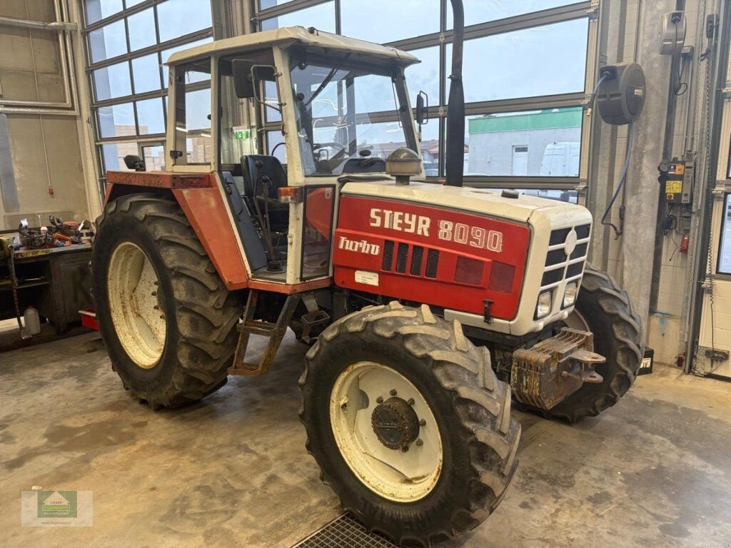 Traktor Türe ait Steyr 8090 A, Gebrauchtmaschine içinde Klagenfurt (resim 5)