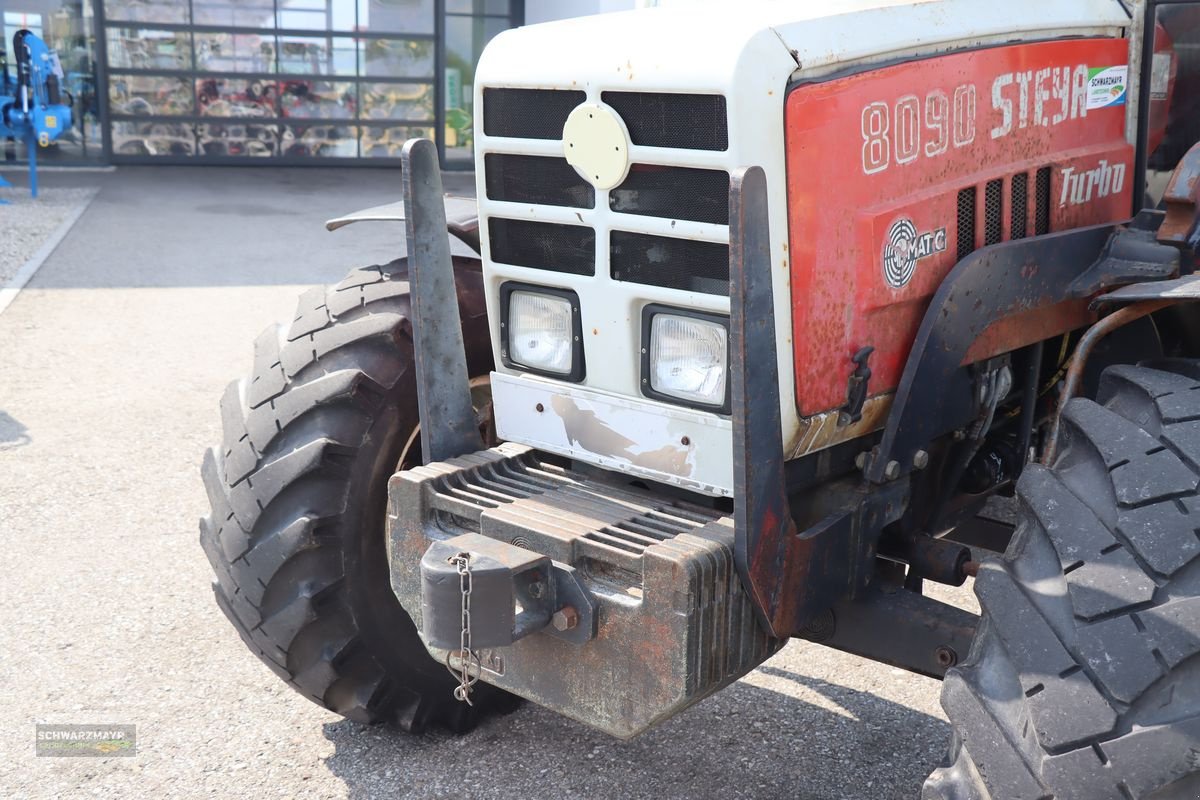 Traktor des Typs Steyr 8090 SK1, Gebrauchtmaschine in Gampern (Bild 7)