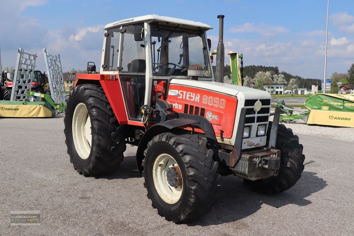 Traktor des Typs Steyr 8090 SK1, Gebrauchtmaschine in Gampern (Bild 2)