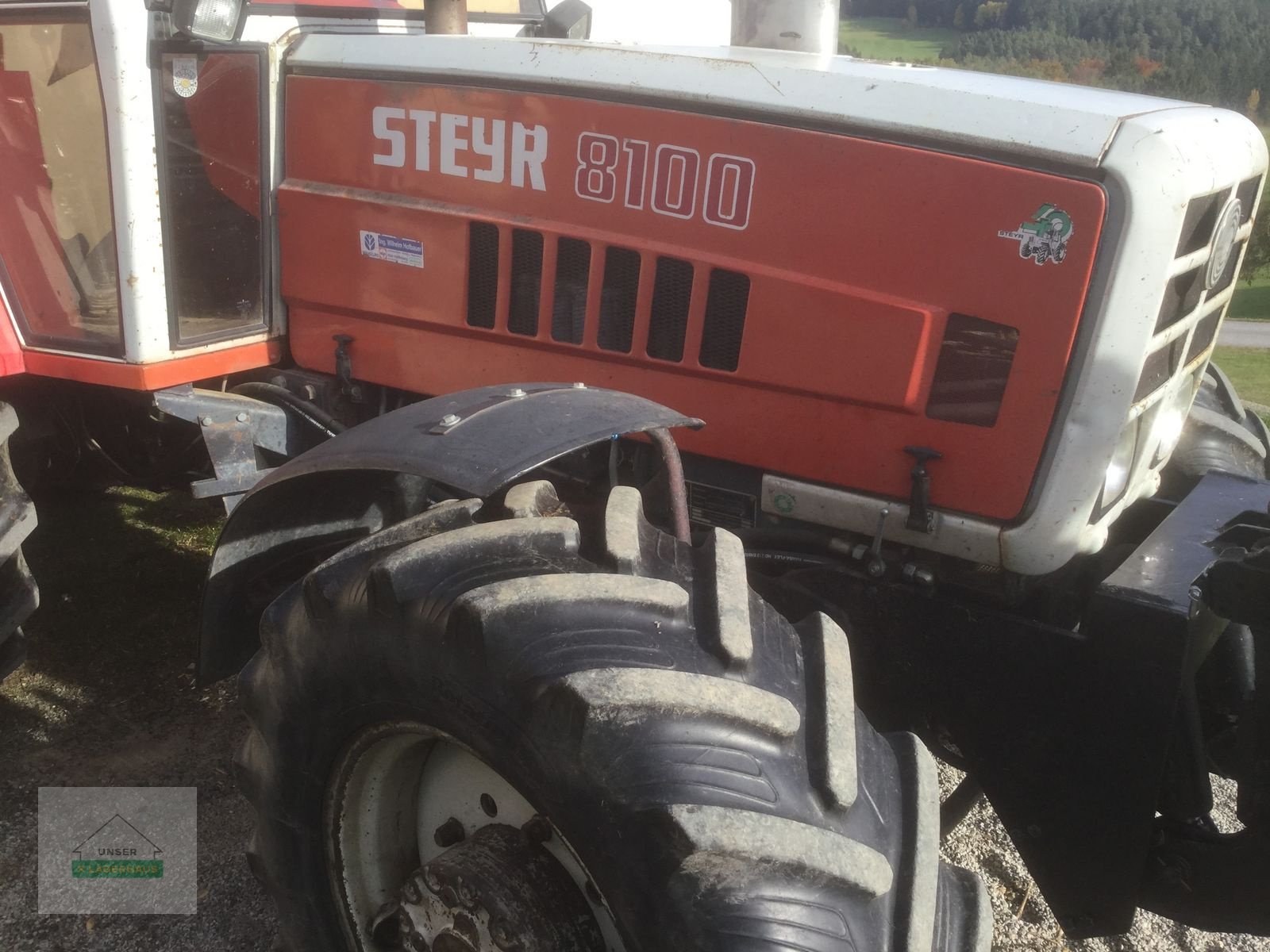 Traktor του τύπου Steyr 8100 A, Gebrauchtmaschine σε Engerwitzdorf (Φωτογραφία 1)