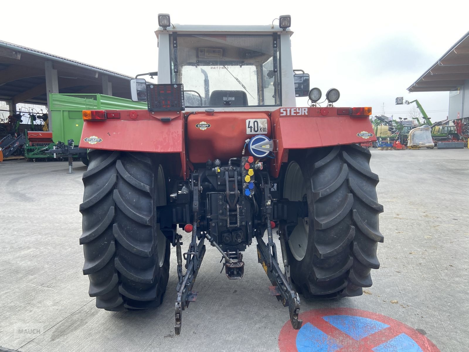 Traktor типа Steyr 8100 A, Gebrauchtmaschine в Burgkirchen (Фотография 7)