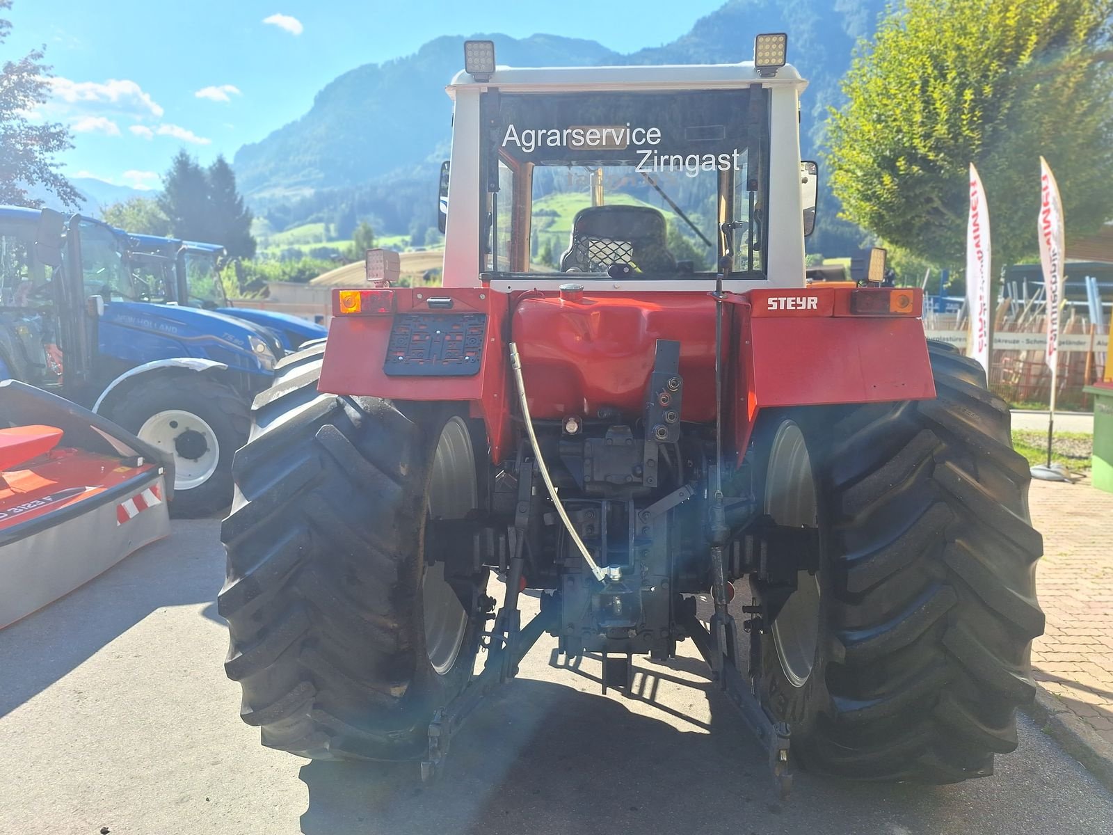 Traktor типа Steyr 8100, Gebrauchtmaschine в Burgkirchen (Фотография 3)