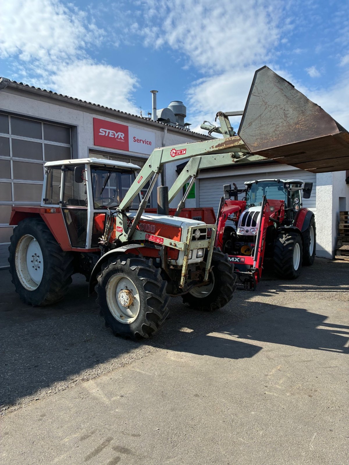 Traktor typu Steyr 8100, Gebrauchtmaschine v Ostrach (Obrázek 1)