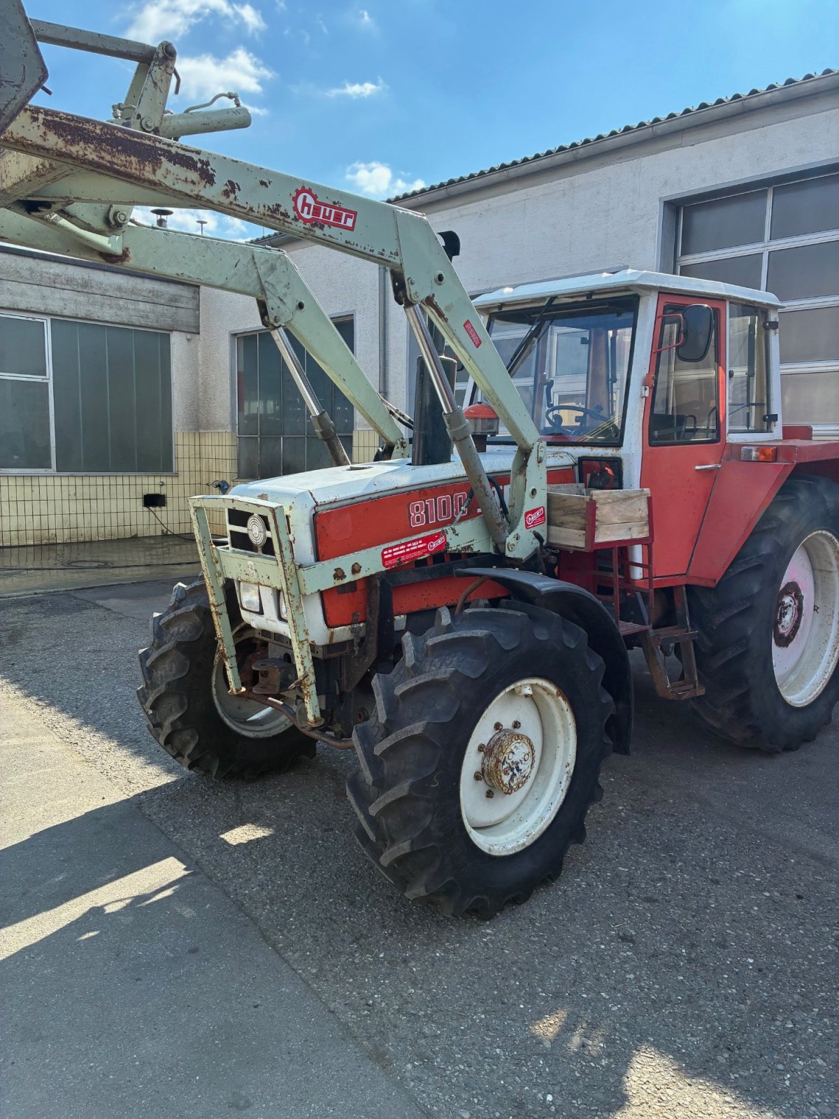 Traktor typu Steyr 8100, Gebrauchtmaschine v Ostrach (Obrázek 2)