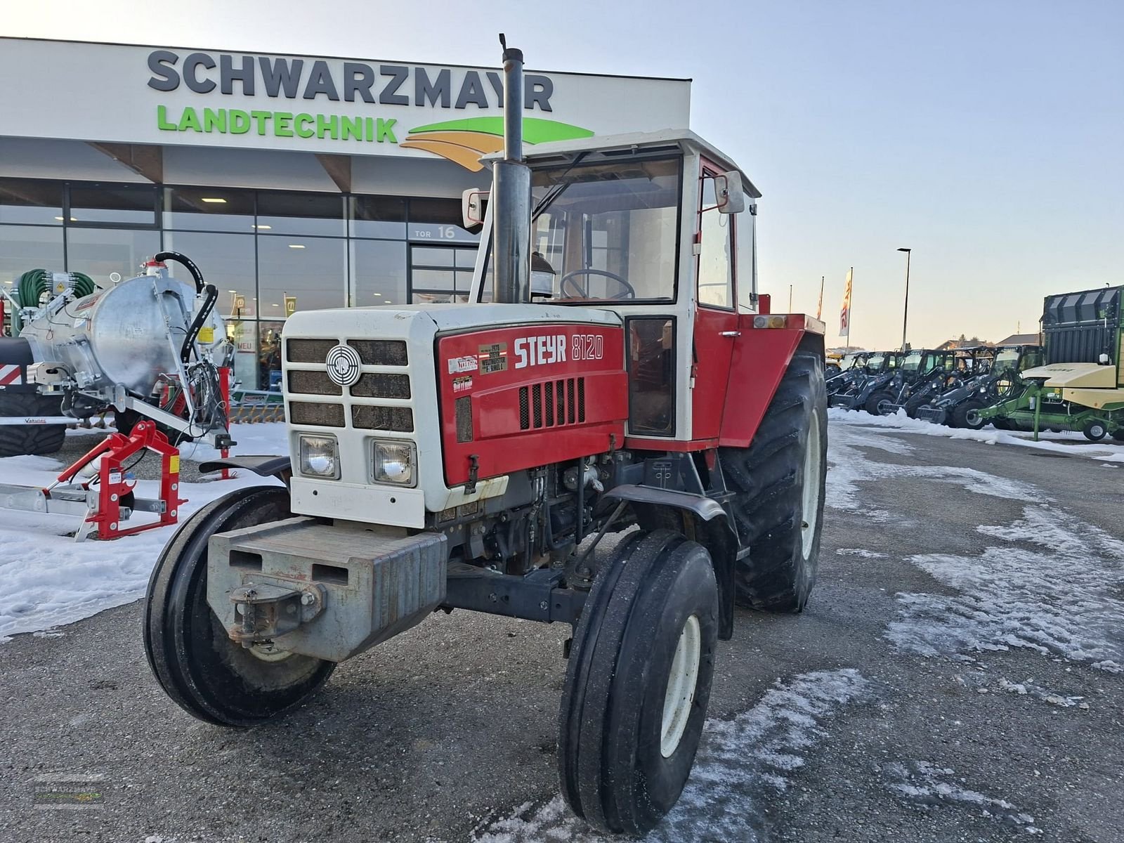 Traktor типа Steyr 8120, Gebrauchtmaschine в Gampern (Фотография 1)
