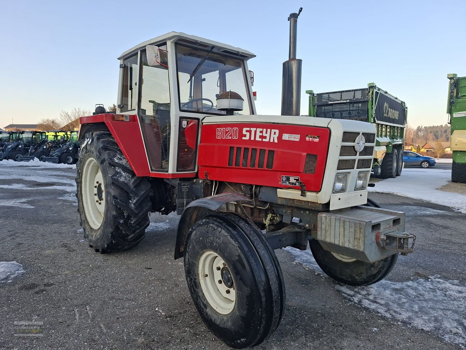 Traktor типа Steyr 8120, Gebrauchtmaschine в Gampern (Фотография 8)