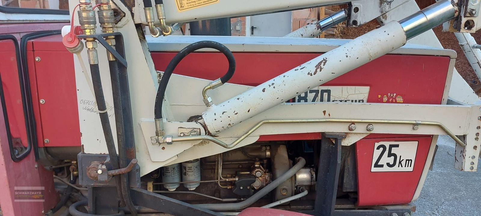 Traktor типа Steyr 870, Gebrauchtmaschine в Aurolzmünster (Фотография 7)
