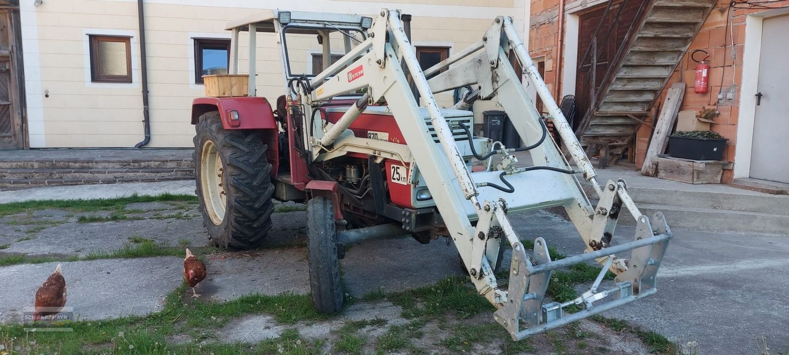 Traktor типа Steyr 870, Gebrauchtmaschine в Aurolzmünster (Фотография 8)
