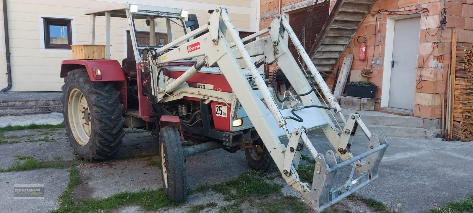 Traktor типа Steyr 870, Gebrauchtmaschine в Aurolzmünster (Фотография 2)
