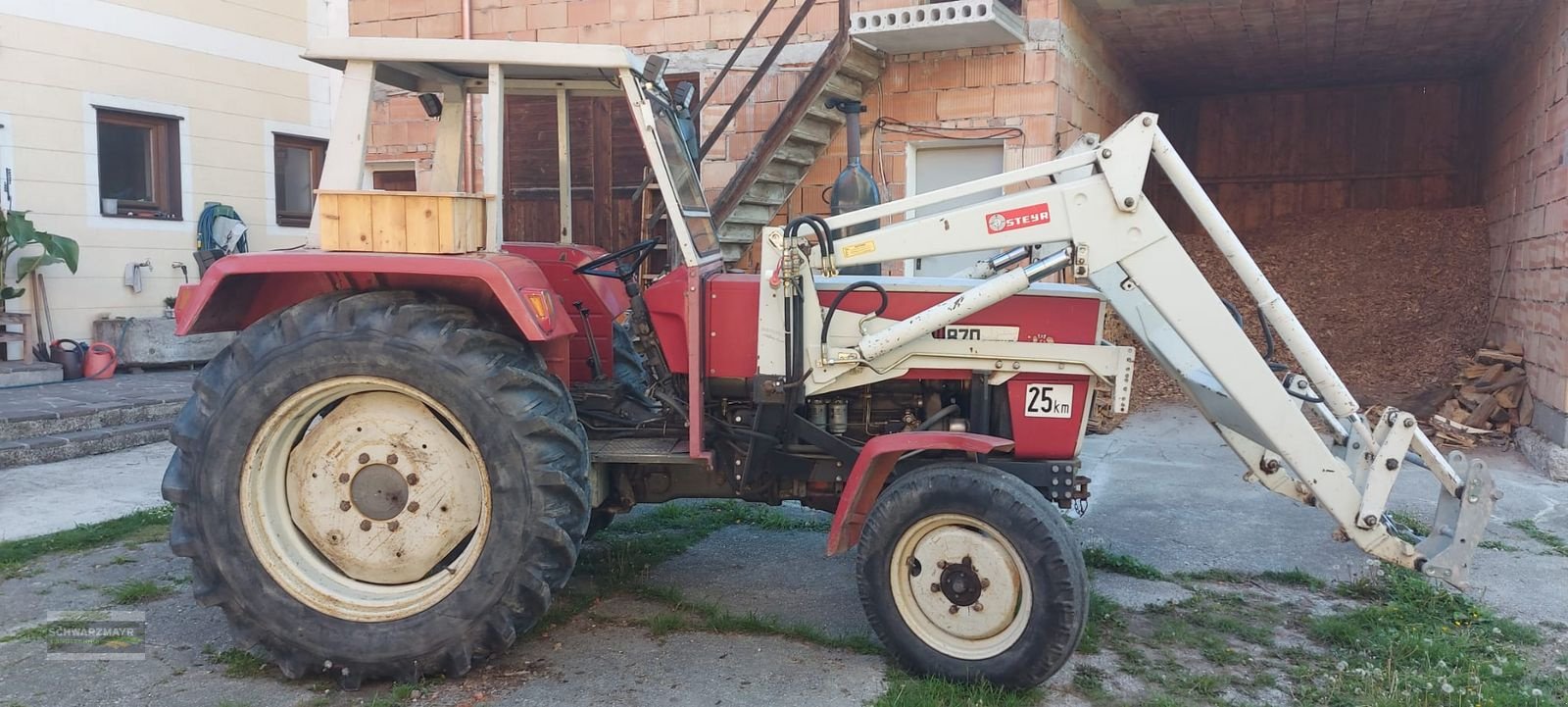 Traktor типа Steyr 870, Gebrauchtmaschine в Aurolzmünster (Фотография 10)