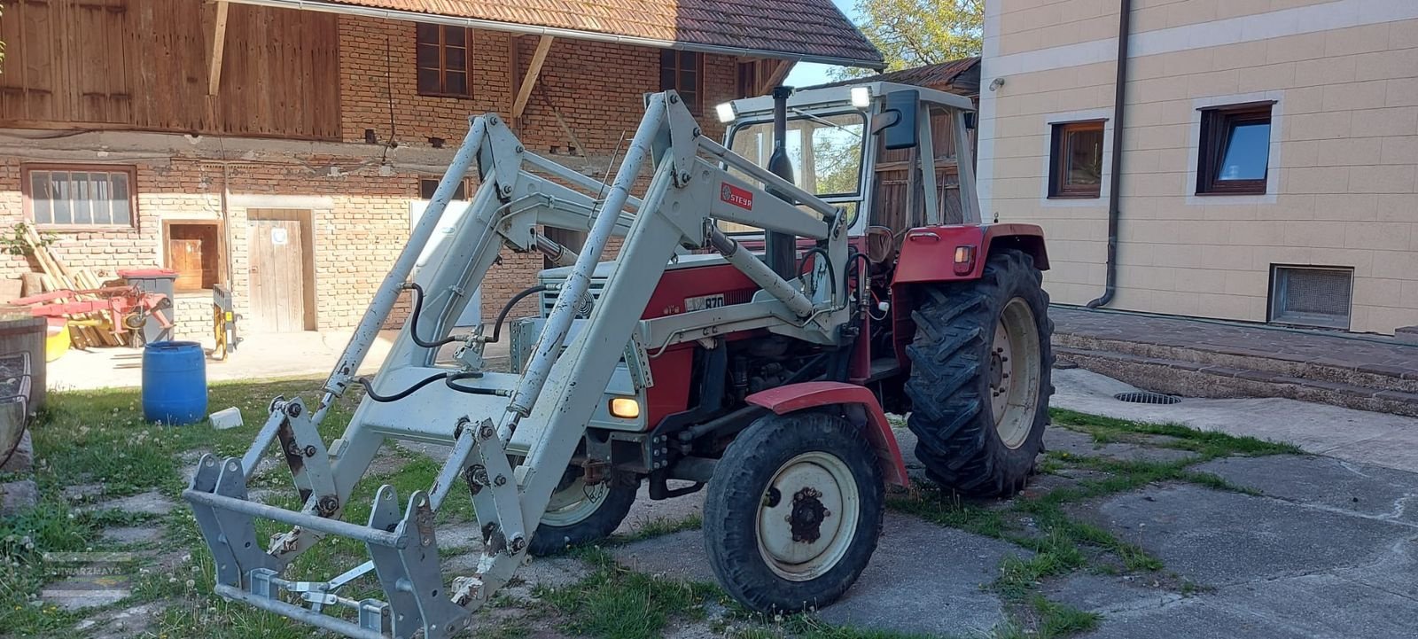 Traktor типа Steyr 870, Gebrauchtmaschine в Aurolzmünster (Фотография 9)