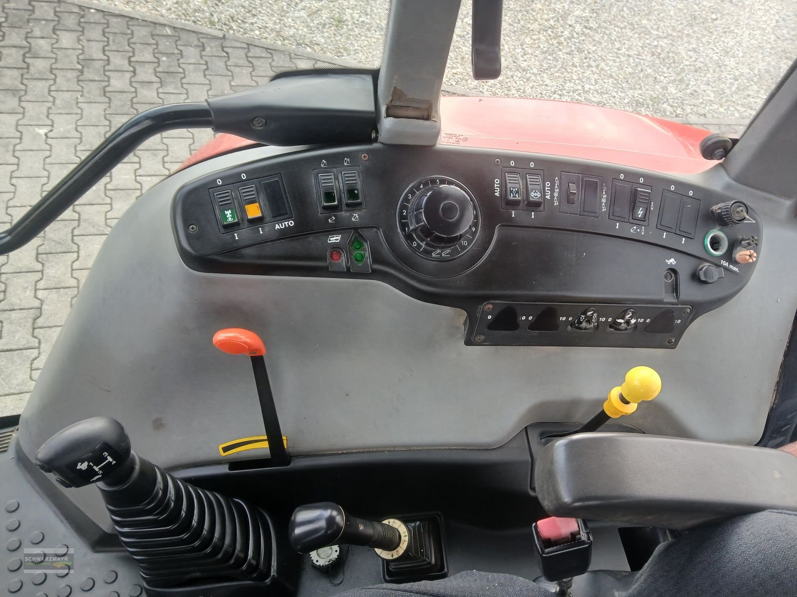 Traktor Türe ait Steyr 9085 MT Komfort, Gebrauchtmaschine içinde Aurolzmünster (resim 14)