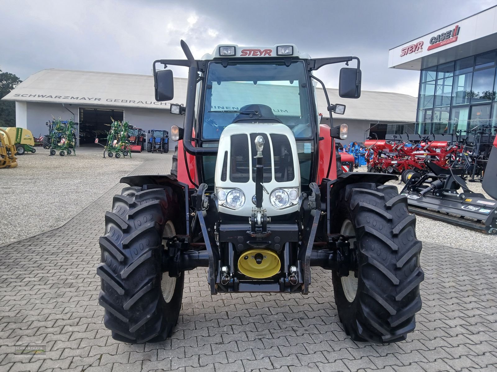 Traktor Türe ait Steyr 9085 MT Komfort, Gebrauchtmaschine içinde Aurolzmünster (resim 9)