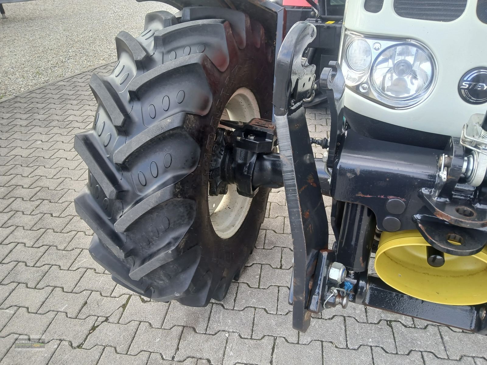 Traktor Türe ait Steyr 9085 MT Komfort, Gebrauchtmaschine içinde Aurolzmünster (resim 10)