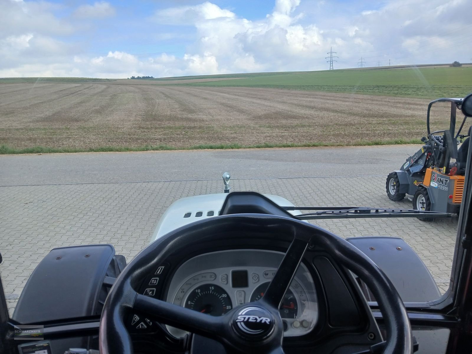 Traktor Türe ait Steyr 9085 MT Komfort, Gebrauchtmaschine içinde Aurolzmünster (resim 15)