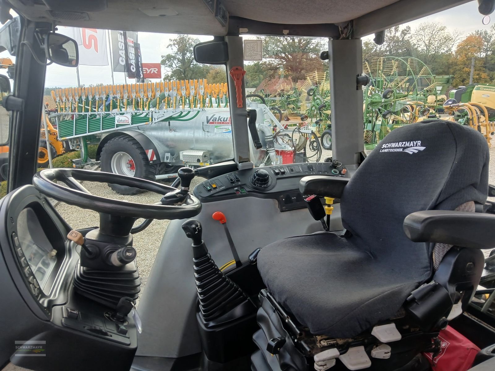 Traktor Türe ait Steyr 9085 MT Komfort, Gebrauchtmaschine içinde Aurolzmünster (resim 13)