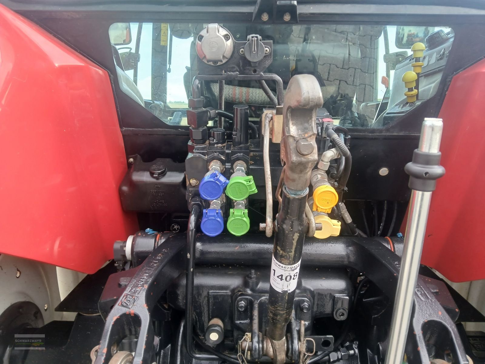 Traktor Türe ait Steyr 9085 MT Komfort, Gebrauchtmaschine içinde Aurolzmünster (resim 7)