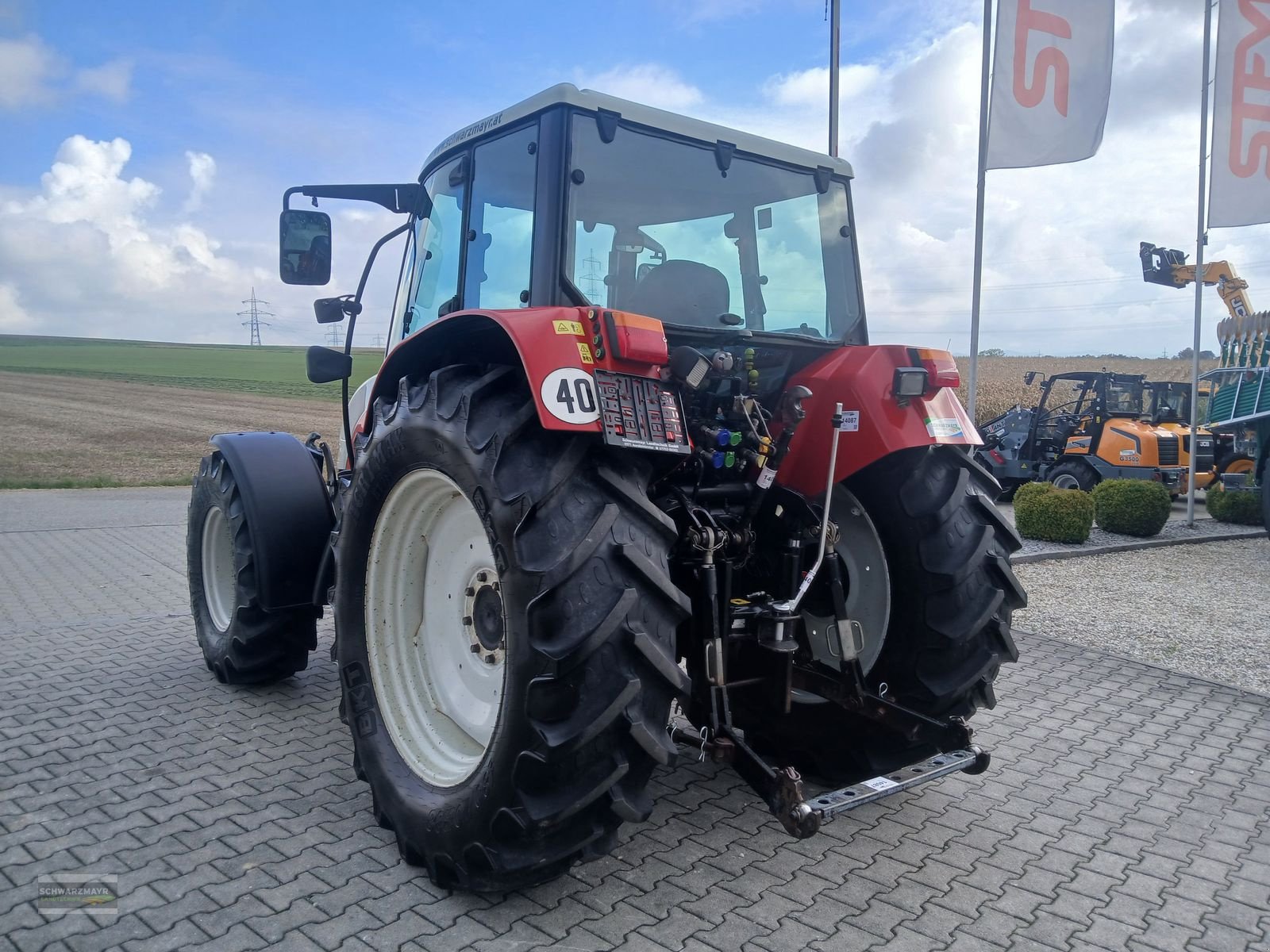 Traktor Türe ait Steyr 9085 MT Komfort, Gebrauchtmaschine içinde Aurolzmünster (resim 3)