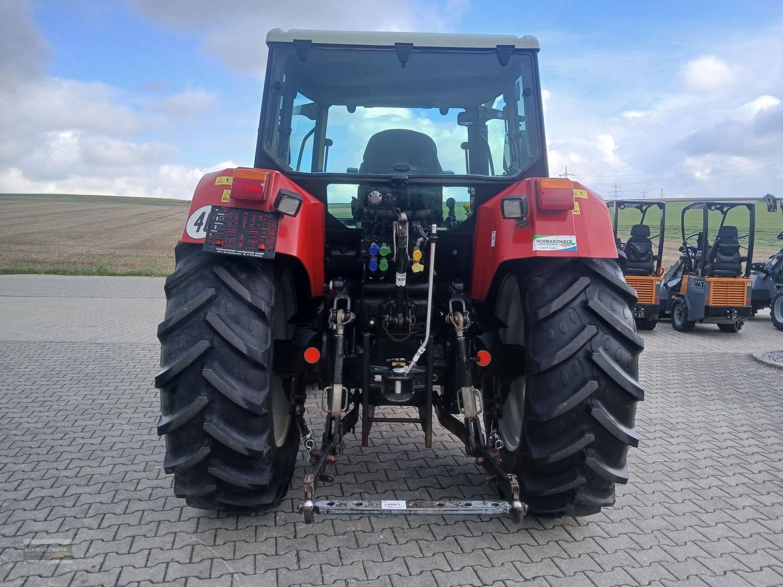 Traktor Türe ait Steyr 9085 MT Komfort, Gebrauchtmaschine içinde Aurolzmünster (resim 5)