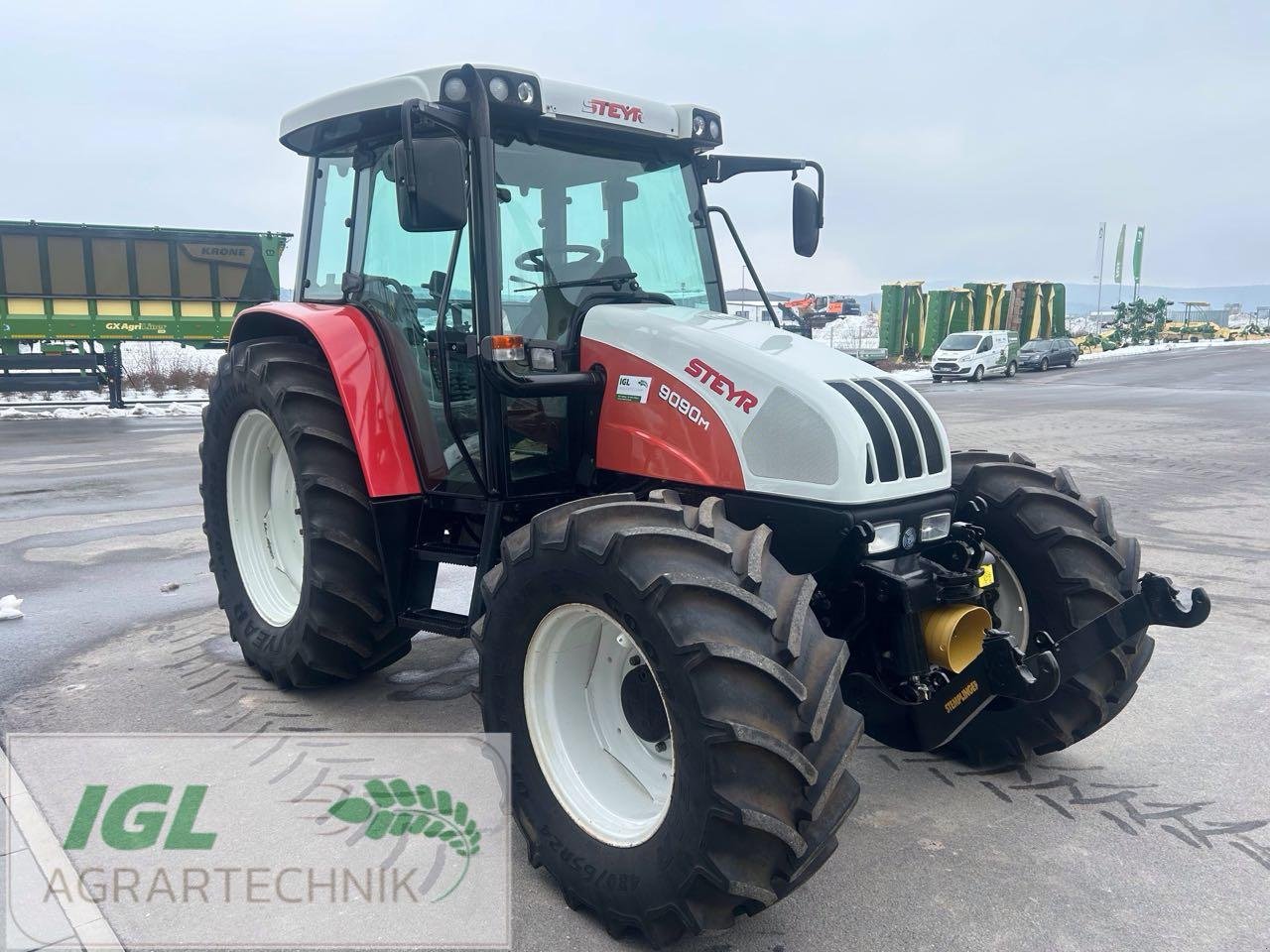 Traktor Türe ait Steyr 9090 M, Gebrauchtmaschine içinde Nabburg (resim 5)