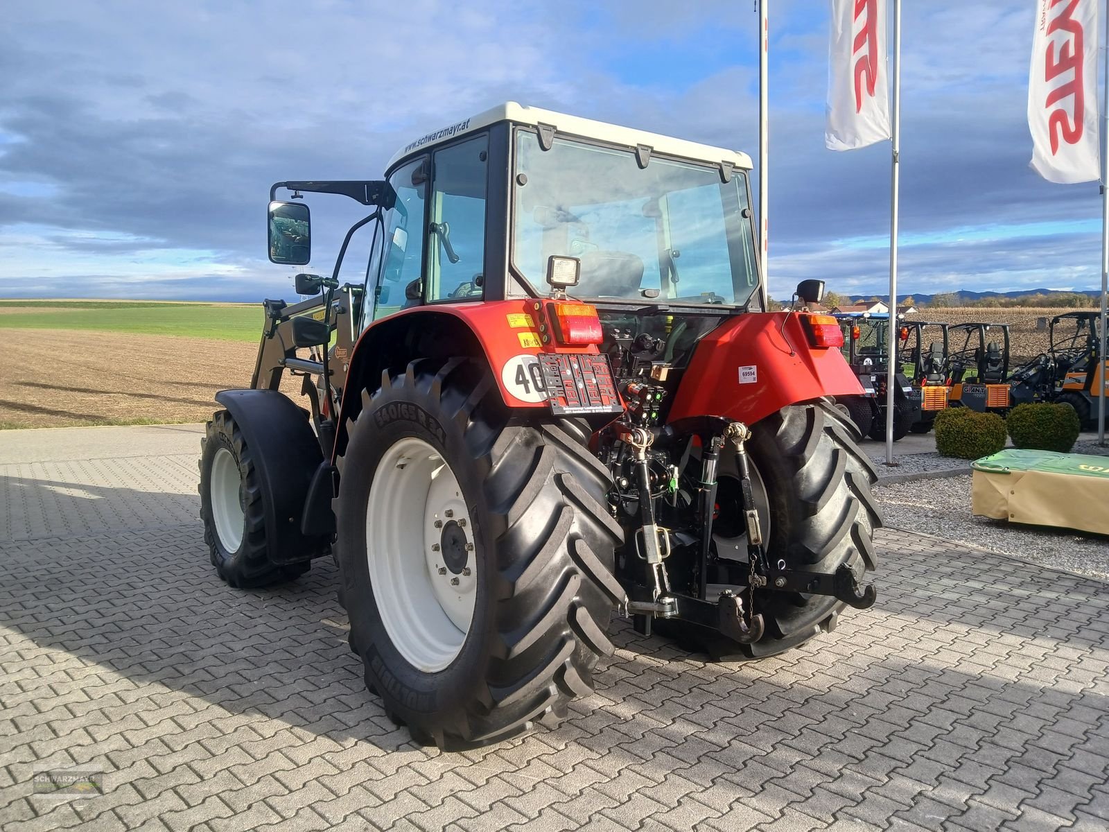 Traktor del tipo Steyr 9095 MT Komfort, Gebrauchtmaschine en Aurolzmünster (Imagen 4)