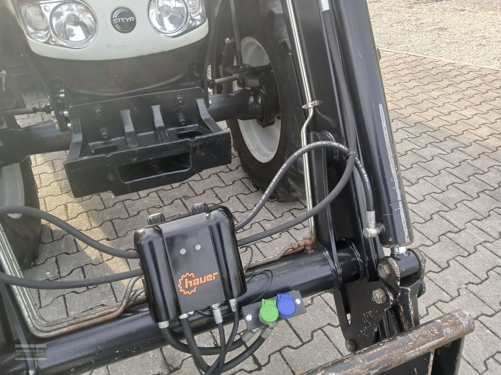 Traktor del tipo Steyr 9095 MT Komfort, Gebrauchtmaschine en Aurolzmünster (Imagen 12)